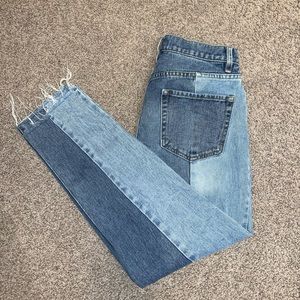 PacSun two tone jeans